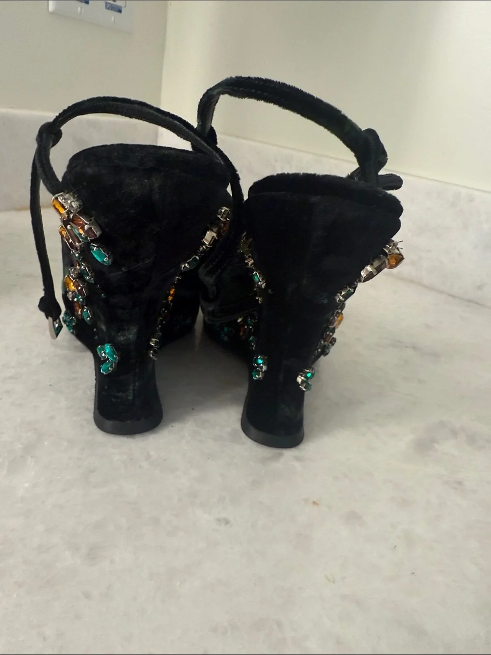 Prada luxurious green